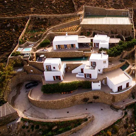 Villa Ester - Heated Pool&jacuzzi, Tennis Court, Sauna Panormos (Mykonos)